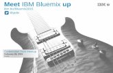 IBM Bluemix Tech Meetup 18-02-2015