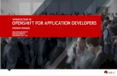 Openshift Enterprise v2 for Application Developers | December 2014