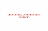 Light steel construction projects