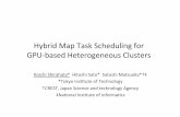 Hybrid Map Task Scheduling for GPU-based Heterogeneous Clusters