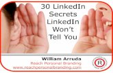 30 LinkedIn Secrets Linkedin Won't Tell You