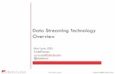 Data Streaming Technology Overview