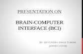 Brain Computer Interface PPT