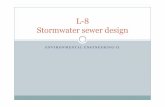L 8 stormwater sewr design
