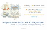 CONNECTKaro 2015 - Session 4A - TOD - Proposal on DCRs for TODs in Hyderabad