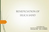 Beneficiation of silica sand