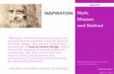 Inspiration: Myth, Mission and Method