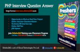 Php Interview Objective Question Answer