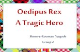Oedipus rex a tragic hero