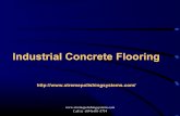 Industrial concrete flooring