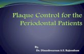Plaque control for the periodontal patients