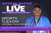 Sports Tuesday With Host Steve Manderson & Special Guest, Joshua Lobdell
