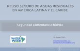 Water week LA 2015. Potencialidad del reuso de aguas residuales en agricultura en América Latina