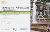 Creating High-Performance Public Spaces: Effectively Blending Society, Economics and the Environment