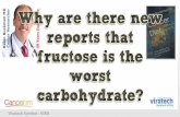 Why is Fructose the Worst Carbohydrate