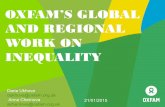 Oxfam's Global and Regional Work on Inequality