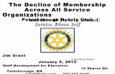 The Decline of Membership Across All Service Organizations