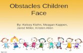 Obstacles children face
