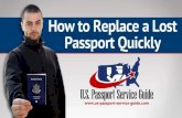 How to Replace a Lost Passport Quickly