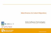 Mainframes and Cobol Migration - Tools based - Arkin Software