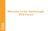 Harborough VCS Forum presentation