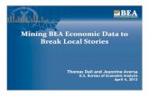 Mining BEA Data by Jeannine Aversa and Thomas Dail