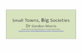 Gordon morris   small towns, big society presentation