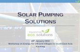 Kuching | Jan-15 | Myanmar Eco Solutions