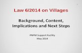Background, content, implications and next steps (pnpm support facility)   hans antlov