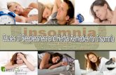Causes of Sleeplessness and Herbal Remedies for Insomnia