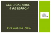 Surgical audit
