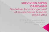 International guidelines for management of severs sepsis & Septic Shock 2012