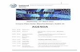 ISA Ireland Technology Modernization Conference Agenda 25 Mar 15