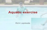Aquatic exercises