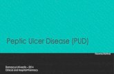 Peptic Ulcer _ Clinical Pharmacy