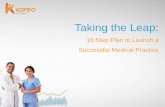 10 Step Plan to Launch a Successful Medical Practice