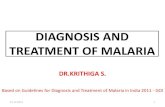 diagnosis and treatment of malaria