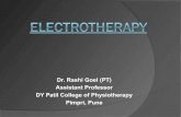 Electrotherapy- Dr. Rashi Goel