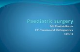 Exeter Surgical Society: Paediatric surgery