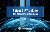 7 Ways SIP Trunking Can Change Your Business