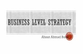Business level strategy