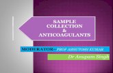 Sample collection & anticoagulants_dr anupam singh
