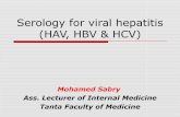 Serology for viral hepatitis