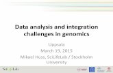Data analysis & integration challenges in genomics