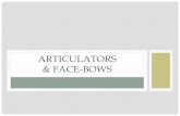 Articulators & face bows