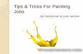 Handyman Tips for Painters