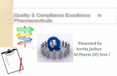 Quality & compliance excellence in pharmaceuticals