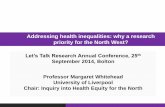 Let's Talk Research Annual Conference - 24th-25th September 2014 (Prof. Margaret Whitehead)