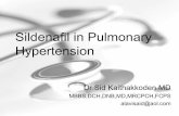 Sildenafil in the treatment of pulmonary hypertension in Children