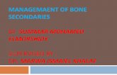 Managemaent of bone secondaries